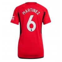 Manchester United Lisandro Martinez #6 Domáci Ženy futbalový dres 2023-24 Krátky Rukáv